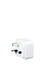 4lite UK White 1 Gang Plug Socket, BS 1363, Indoor Use