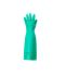 Ansell AlphaTec Solvex Green Nitrile Work Gloves, Size 10, Nitrile Coating