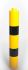 Espuma protectora de esquinas Addgards de Plástico Negro, amarillo, long. 1200mm, Ø 215mm