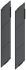 Otočná klika, řada: SENTRON, pro použití s: 3VA9 černá/šedá rukojeť, délka: 3.7mm Siemens