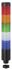 Werma Kompakt 37 Series Blue, Clear, Green, Red, Yellow Signal Tower, 5 Lights, 24 V, Built-in