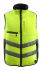 Chaleco de alta visibilidad Hidrófugo Unisex Mascot Workwear de color Negro/verde/blanco/amarillo, talla S