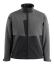 Mascot Workwear 15702 Black/Grey Polyester Unisex's Work Fleece XXL