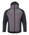 Mascot Workwear 16002 DARMSTADT Black/Grey Softshell Jacket, XXL