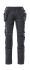 Mascot Workwear KASSEL Black Unisex's Cotton, Polyester Lightweight Trousers 30.5in, 78cm Waist