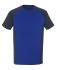 Mascot Workwear Dark Navy, Royal Blue Cotton, Polyester Short Sleeve T-Shirt, UK- 2XL, EUR- 2XL