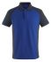 Mascot Workwear BOTTROP Blue, Dark Navy Cotton, Polyester Polo Shirt, UK- 2XL, EUR- 2XL