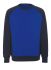 Mascot Workwear 50570 Unisex Sweatshirt, Polyester' Baumwolle Dunkles marineblau, Königsblau, Größe XS