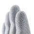 Uvex Phynomic silv-air Grey Carbon, Polyamide Bacterias Resistant, Viruses Resistant Work Gloves, Size 9, Large,