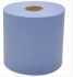 Papírový ručník 360 x 380mm 3vrstvý, Modrá Role 500 archů Válcovaný