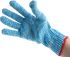 Pro Fit Schneidfeste Handschuhe, Größe 11, Schnittbeständig, Lebensmittel, Filamentgarn Blau 1Paar Stk.