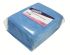 Harrison Wipes 25 Blue Polyester Cloths for use with Food Industry, General Cleaning