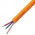 Câble pour microphone Van Damme, 3 conducteurs, 0,22 mm² Blindé, Multiconducteur, gaine Orange