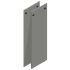 Schneider Electric Grey Steel Side Panel, Shielded