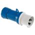 Schneider Electric, PKE IP44 Cable Mount 2P + E Closure Plug, Rated At 16A, 200 → 250 V,With Phase Inverter