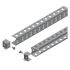 Schneider Electric NSYSUCR Series Cross Rail, 40mm W, 2000mm H For Use With Linergy BS, Linergy LGY, Linergy LGYE,