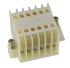 TERMINAL BLOCK PANEL MTD 6P 25A WHITE