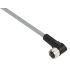 Schneider Electric XZCPV Right Angle Female M8 to Sensor Actuator Cable, 3 Core, 5m