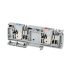 Rockwell Automation Grey 1492-P DIN Rail Terminal Block, 20-6 AWG, 10mm², ATEX, 150 V, 250 V