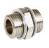 Norgren 16 Series Straight Fitting, G 3/4 Male to G 3/4 Male, Threaded Connection Style, 160206868