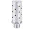 Norgren MB Aluminium 20bar Pneumatic Silencer, Threaded, R 1/8 Male
