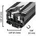 4 square mm Fuse Terminal Block