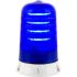 RS PRO, LED Blitz, Rundum, Dauer Signalleuchte Blau, 12 → 24 V, Ø 142mm