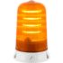 RS PRO, LED Blitz, Rundum, Dauer Signalleuchte Orange, 12 → 24 V, Ø 142mm