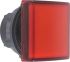 Schneider Electric ZB5 Leuchtmelder-Frontelement, Tafelausschnitt-Ø 22mm, Rot Vierkant