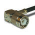 Conector coaxial Amphenol RF 122140, Macho, Ángulo de 90° , Impedancia 50Ω, Montaje de Cable, Terminación de Crimpado,