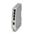 Phoenix ContactFL SWITCH 1000 Series DIN Rail Mount Ethernet Switch, 5 RJ45 Ports, 10/100/1000Mbit/s Transmission, 24V