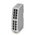 Phoenix Contact FL SWITCH 1000 Series DIN Rail Mount Ethernet Switch, 16 RJ45 Ports, 100Mbit/s Transmission, 24V dc