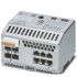 DIN Rail Mount Ethernet Switch, 4 RJ45 port, 24V dc, 100Mbit/s Transmission Speed