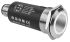 EAO 82 Series Illuminated Illuminated Push Button Switch, Momentary, Panel Mount, 22mm Cutout, SPDT, White LED, 35V,