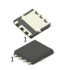 MOSFET tranzisztor + dióda, 2 elem/chip, 100 A, 40 V, 8-tüskés, SuperSO8 5 x 6 OptiMOS 5