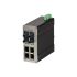 Red Lion 106FX2 Series DIN Rail Mount Unmanaged Ethernet Switch, 4 RJ45 Ports, 10 → 30V dc