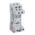 Rockwell Automation 700-HN 8 Pin 300V DIN Rail, Panel Mount Relay Socket, for use with 700-HF Relay