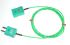 RS PRO Type K Thermocouple & Extension Wire, 1m, Screened, PFA Insulation, +260°C Max