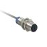 Telemecanique Sensors Diffuse Photoelectric Sensor, Threaded Miniature Sensor, 100 mm Detection Range