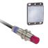 Telemecanique Sensors Polarised Retro Reflection Photoelectric Sensor, Barrel Sensor, 2 m Detection Range