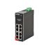 Red Lion 1008TX Unmanaged Ethernet Switch, 8 x RJ45 für DIN-Schienen, 10 → 49V dc