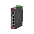 Conmutador Ethernet Red Lion EB-5ES-PSE-1, 5 puertos RJ45, Montaje Carril DIN