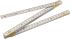 SAM 2m Aluminium Metric Folding Ruler
