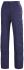 Pantalon de travail Cepovett Safety KROSS LINE, M Femme, Bleu foncé en Coton, polyester, Conception robuste, EN 14404