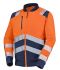 Veste haute visibilité Cepovett Safety , Orange/Bleu, taille XL, Unisexe