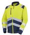 Veste haute visibilité Cepovett Safety, Jaune/Bleu marine, taille XXL, Unisexe