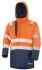 Parka Cepovett Safety Access Haute visibilité, multirisque, Orange/Bleu, taille S, Mixte