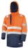 Parka Cepovett Safety Access Haute visibilité, multirisque, Orange/Bleu, taille XL, Mixte