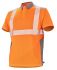 Polo haute visibilité manches courtes Cepovett Safety, Orange, taille XXL, Unisexe, Polyester
