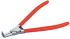 SAM Circlip Pliers, 139 mm Overall, Bent Tip, ESD